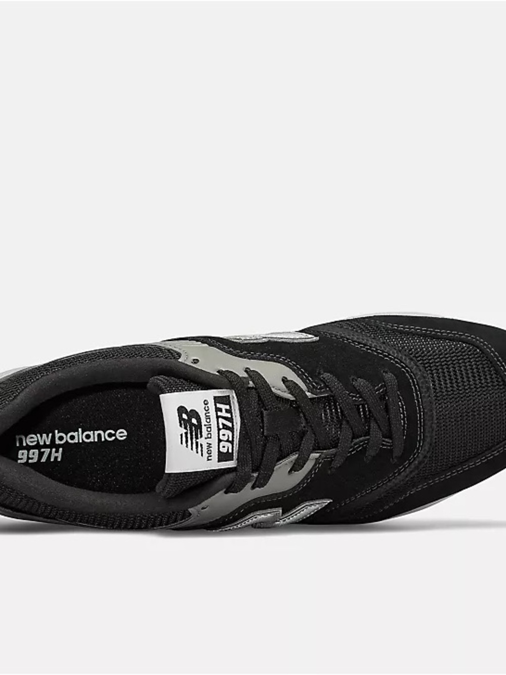 New Balance 997H Men's Black and White Sneakers